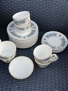 Rialto Blue Table Ware by Myott