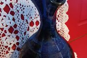 Badgerhill, pottery decanter with Cork &amp; ceramic stopper