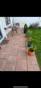 Paving 80 slabs