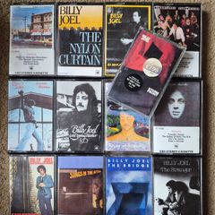 Billy Joel tape collection x 13 & plastic case.