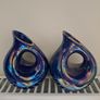 Blue / purple lustre ware Vases Image 3