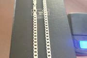 Sterling silver chain necklace