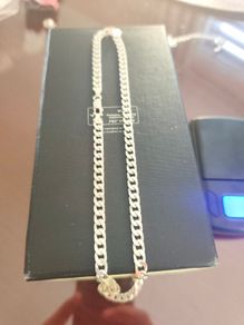 Sterling silver chain necklace