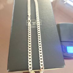 Sterling silver chain necklace