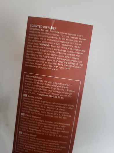 Scented diffuser CINNAMON new 100ml