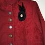 BNWT Stunning Wine Red Coat size 18 Image 5