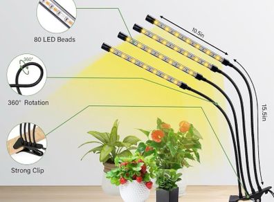 Grow lights for indoor plants