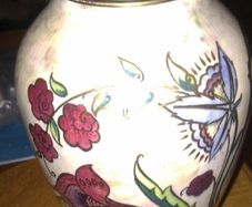 1930s Vintage flowers Vase