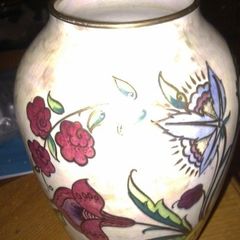 1930s Vintage flowers Vase