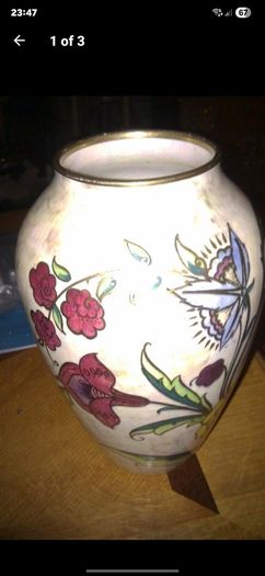 1930s Vintage flowers Vase