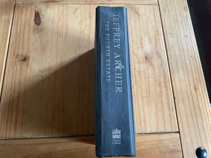 Jeffrey Archer SIGNED The Fourth Estate Autograph