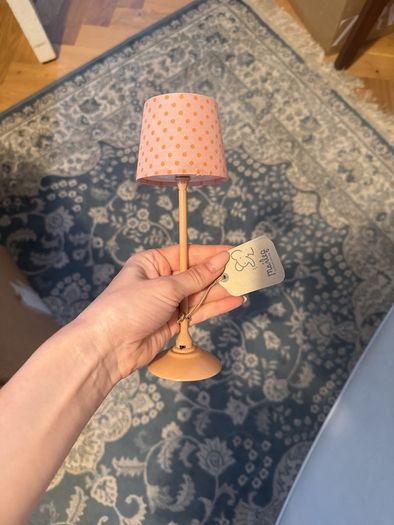 Brand new maileg mouse miniature floor lamp