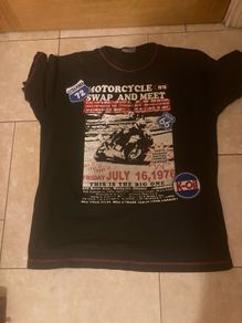 Racing team vintage t shirt free postage