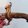 Gothic Skull Plastic Toy Sword With Cover (New). Image 5