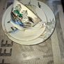 Japanese Kutani Porcelain 15pc Tea Set hand-painted landscape scene with gold gilded details Image 2