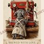 Dachshund Coffee Prints A5 A4 A3 - 6 Designs - Citywest SC - 250gsm Matte - Sausage Dog Image 5