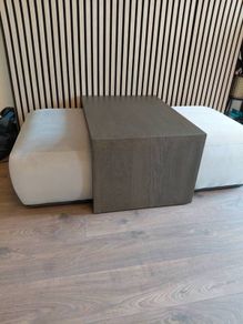 Footstool with Coffee Table