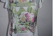 Brand new white printed Per Una top size UK14 EU42 Postage included