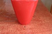 Red Ceramic Flower Pot for Sale