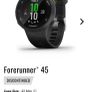 New Garmin forerunner 45 mens watch Image 2