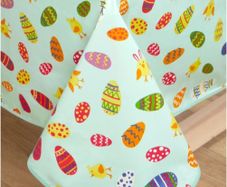 Easter Table Cloth and x6 Place Settings