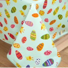 Easter Table Cloth and x6 Place Settings