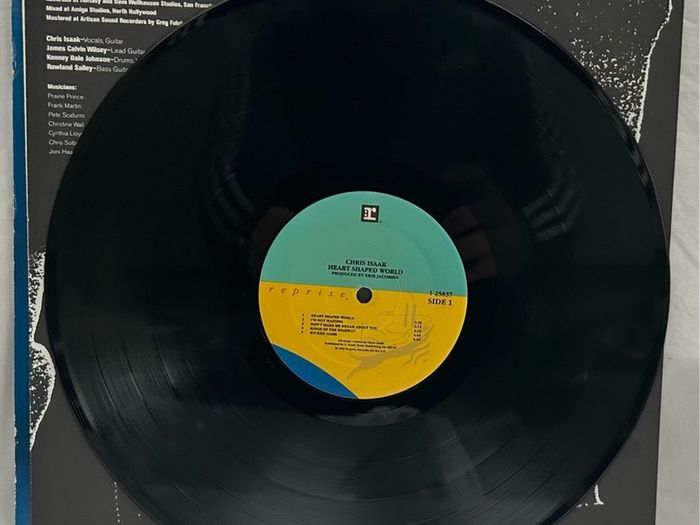 Chris Isaak Heart Shaped World 1989 Original US Pressing Promo Vinyl LP Wicked
