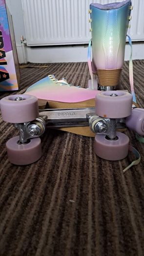 Impala Multi-Colour Pastel Roller Skates UK5