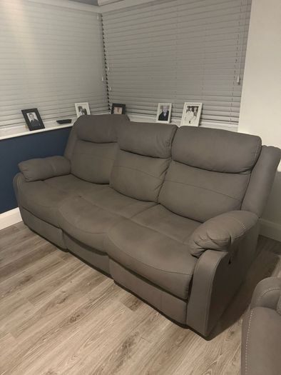 Grey Recliner