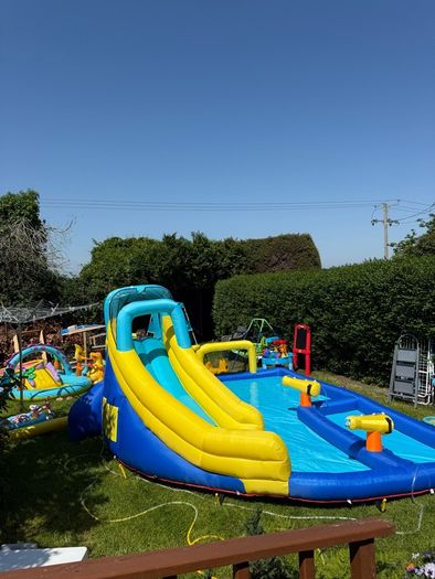 bouncy castle waterpark