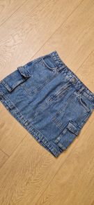 Denim Mini Skirt