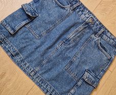 Denim Mini Skirt