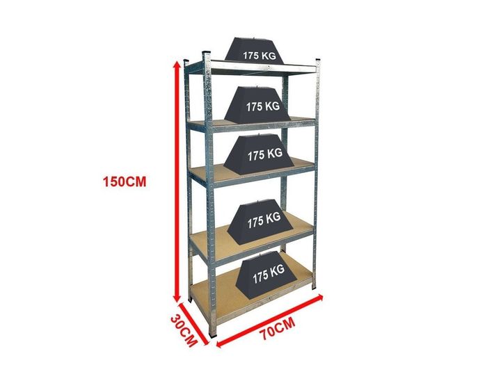 1.5m Shelving Racking Heavy Duty