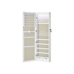 Jewellery cabinet hanging, lockable mirror cabinet, wall cabinet