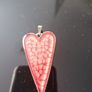 Red Heart Pendant. Image 4