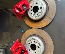 BMW x5 g05 rear brake discs , calipers