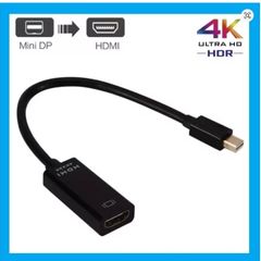 4K Mini Displayport To HDMI-compatible Cable 4K TV Projector Projetor DP 1.4 Display Port Converter for Apple Macbook Air Pro