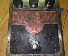 Electro-Harmonix Big Muff Pi 3rd V6 Fuzz Pedal 1666 Tested & Works