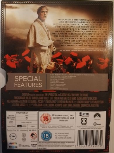 The Borgias - Season 1 (2011) [DVD TV Boxset]