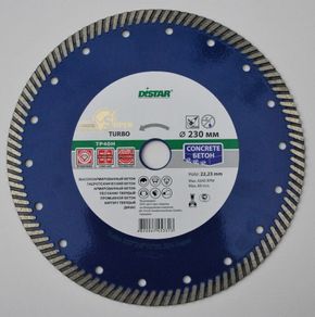 9" professional turbo diamond blade for angle grinder