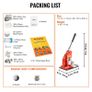 Button Maker Machine, 25mm (1 inch) Badge Punch Press Kit, Children DIY Gifts Pin Maker, Button Making Supplies with 500pcs Button Parts & Circle Cutter & Magic Book Image 7
