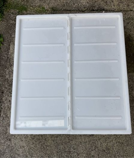 2 Large Underbed storage boxes