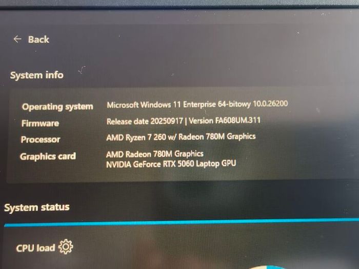 Asus TUF Gaming A16 FA608 gaming laptop