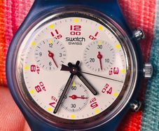 Swatch Chronograph JFK 1991