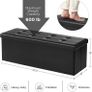 BRAND NEW Storage Benches Foldable Stool with Storage Space Home Sofa Ottoman Living Room Furniture Image 5