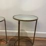 Nest of 3 mirror tables Image 4