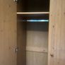 Solid Pine Bedroom Furniture Set (Wardrobe, Dressing Table & Double Mirror) Image 4