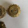 Irish Army cap badges three brass one staybrite Image 5