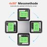 Digital Level Angle Gauge 360 LCD Electronic Protractor Mini Inclinometer Magnetic Base Bevel Protractor Tilt Measuring Tool Image 3