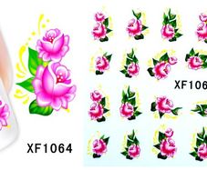Water Decals - Water Transfer Nail Art Stickers - No 9